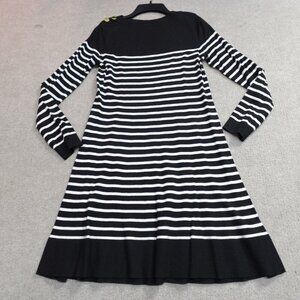 Kate Spade Womens Dress XS Black A-line Sweater Long Sleeve Broome Street